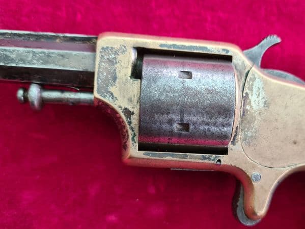 X X X  SOLD X X X  Cup fire revolver by Eagle Arms Co. New York. Circa 1860. Ref  3373